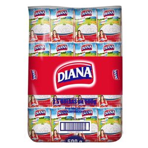 Paca Arroz Diana 25 unds x 500 g c/u