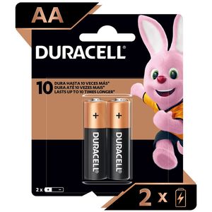 Batería Duracell Blister AA x 2 unds