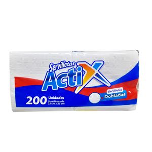 Servilletas Actix Doblada x 200 unds