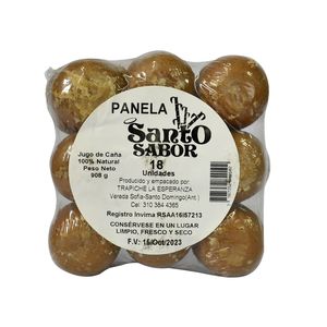 Panela Santo Sabor Cóngolo x 18 unds