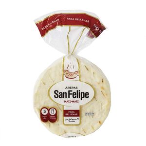 Arepa San Felipe para Rellenar x 500 g