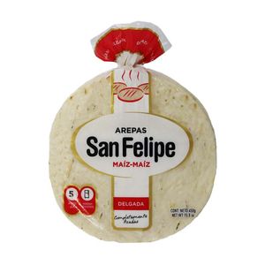 Arepa Delgada San Felipe x 450 g