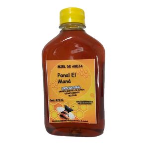 Miel de Abejas Panal El Mana x 510 ml