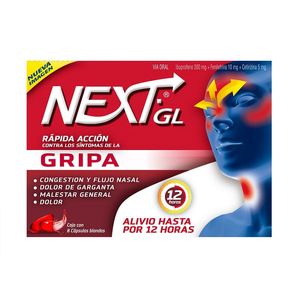 Analgésico Ibuprofeno Next x 8 unds