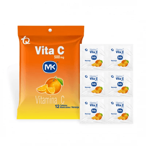 Vitamina C Mk Naranja Masticable x 12 unds