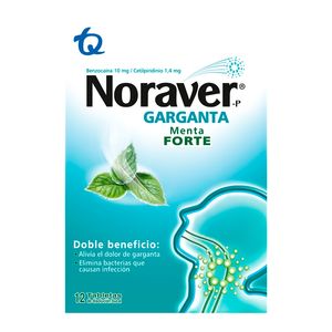 Analgésico Noraver MK Menta Pastilla x 12 unds