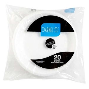 Plato Espumado Pando Darnel 23 cm x 20 unds