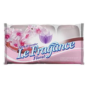 Jabón de Tocador Le Fragance Floral 3 unds x 100 g c/u