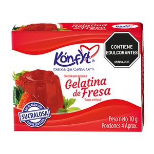 Gelatina Konfyt Fresa Dieta x 10 g
