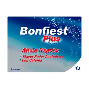 Analgesico Bonfiest Plus x 8 unds