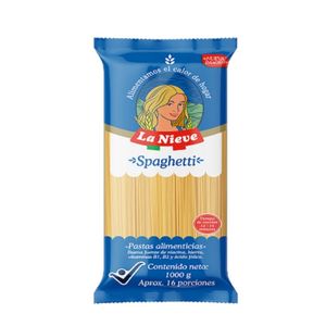 Pasta Spaguetti La Nieve x 1000 g