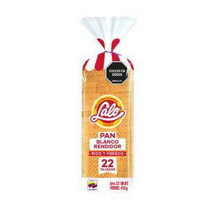 Pan Lalo Blanco x 450 g