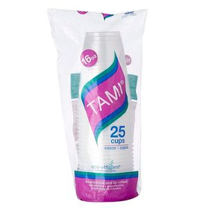 Vaso Tami 25 und x 16 onzas c/u
