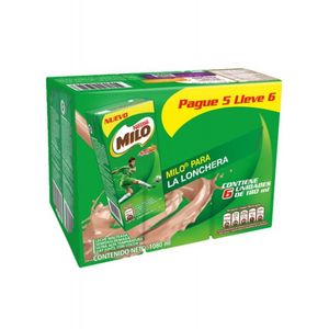 Milo Actigen 6 unds x 180 ml c/u