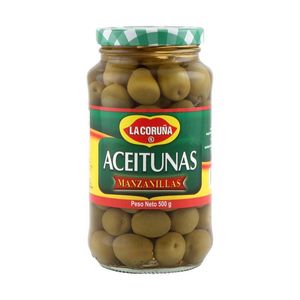 Aceitunas La Coruña Manzanilla x 500 g