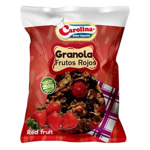 Cereal Granola Carolina Frutos Rojos x 250 g