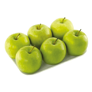 Bandeja Manzana Verde x 6 und