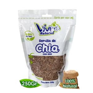 Aromática Vive Semilla de Chía Natural x 250 g