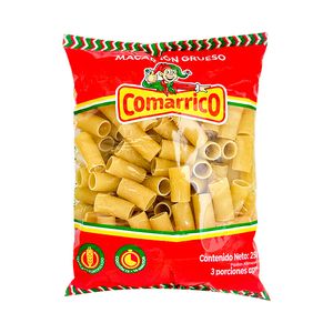 Pasta Macarrón Grueso Comarrico x 250 g