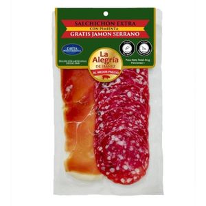 Salchichón Alegría Jamón Serrano x 60 g