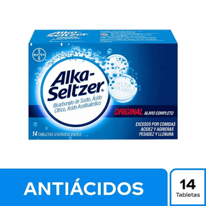 Analgésico Alka Seltzer x 14 tabletas