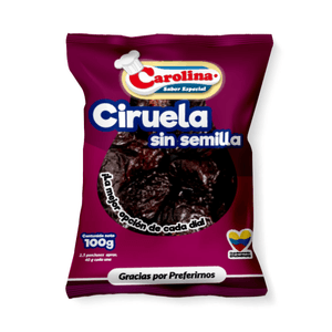 Ciruela Pasa Carolina Sin Semilla x 100 g