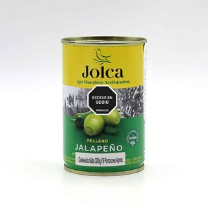 Aceitunas Jolca Rellenas de Jalapeño x 300 g
