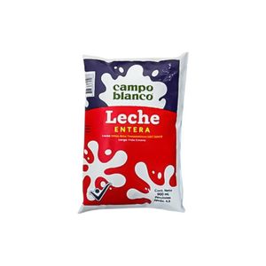 Leche Entera Campo Blanco Larga Vida x 900 ml