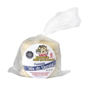 Arepas Don Paisa Mix de Quesos 6 unds x 100 g c/u