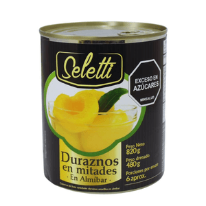 Conserva de Durazno Seletti x 820 g