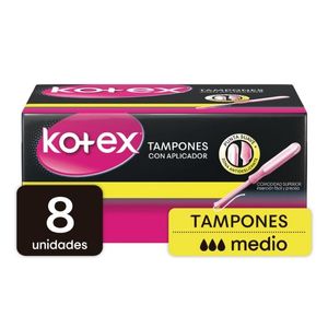Tampon Kotex Evolution Super x 8 unds