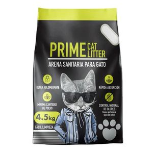 Arena Prime Cat Litter para Gatos x 4500 g