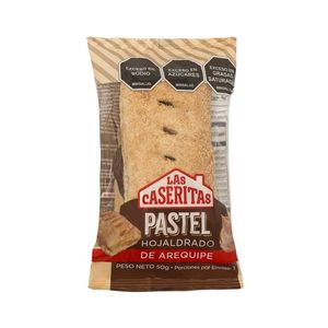 Pastel Caseritas Arequipe Hojaldre x 50 g