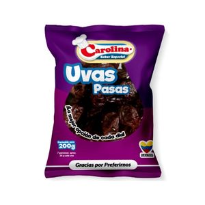 Uvas Pasas Carolina x 200 g