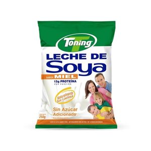 Leche Soya Toning Integral Miel x 250 g
