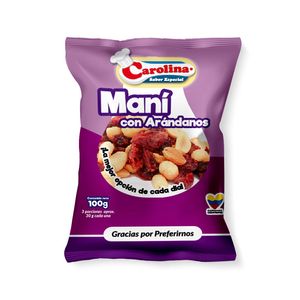 Mani Carolina con Arandanos x 100 g