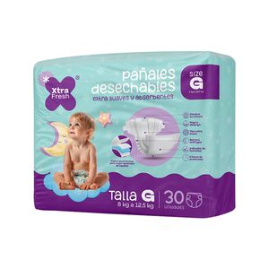 Pañal Xtra Fresh Desechable G Etapa 3 x 30 und