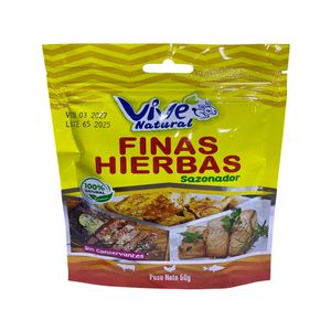 Condimento Finas Hierbas Vive Natural x 50 g