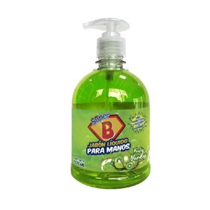 Jabón Líquido Super B Verde x 500 ml