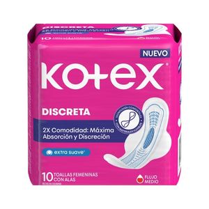 Toalla Higiénica Kotex UF Tela Missoni x 10 und