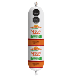 Salchichon de Pollo Avicampo Económico x 500 g
