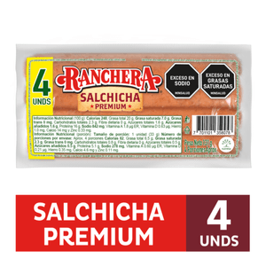 Salchicha Ranchera Premium x 131 g