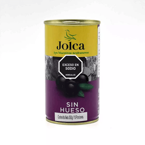 Aceitunas Jolca Negras Deshuesadas x 350 g