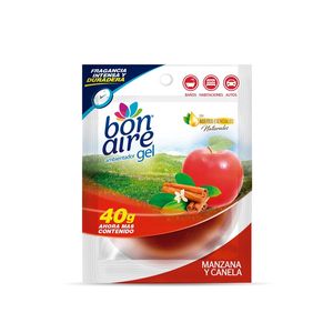 Ambientador Bon Aire Gel Repuesto Manzana Canela x 40 g