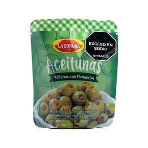 Aceitunas La Coruña Rellenas de Pimiento x 125 g