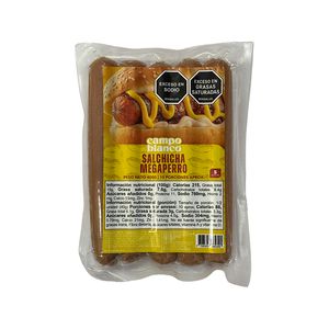 Salchicha Campo Blanco Mega Perro x 400 g