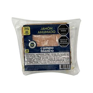 Jamón Campo Blanco Ahumado x 400 g