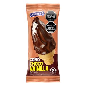 Helado Colombina Cono Chocovainilla x 1 und