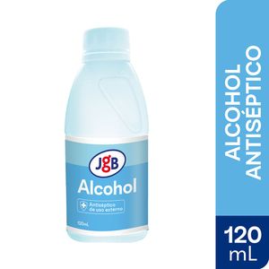 Alcohol Antiséptico JGB x 120 ml