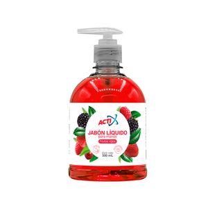 Jabón Líquido Actix Frutos Rojos x 500 ml